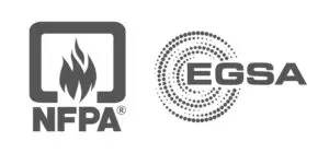 NFPA and EGSA logos